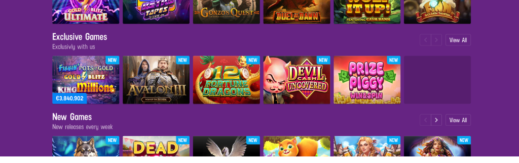 Slots exclusifs Prima casino