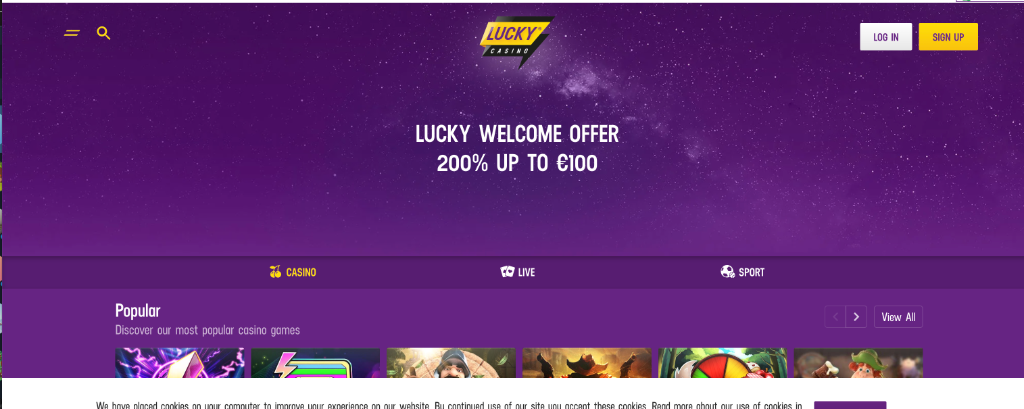 Prima casino interface officielle