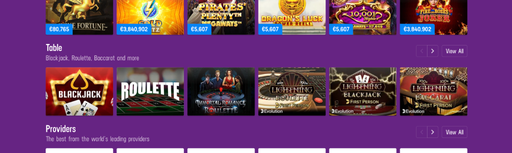 Jeux mobile Prima casino